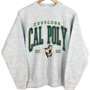NCAA Cal Poly Mustangs Sweatshirt Cal Poly Varsity Teams Retro Shirt Sweater